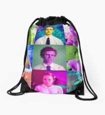 Dynamite Gang Collage Drawstring Bag