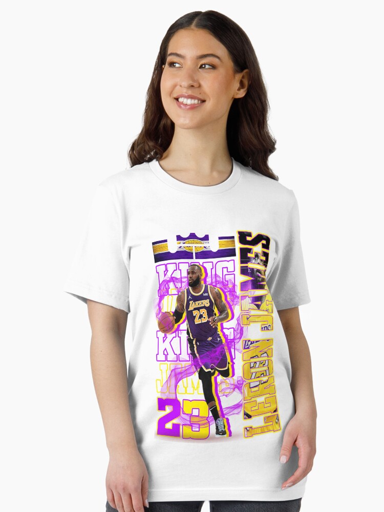 lebron james t shirt purple