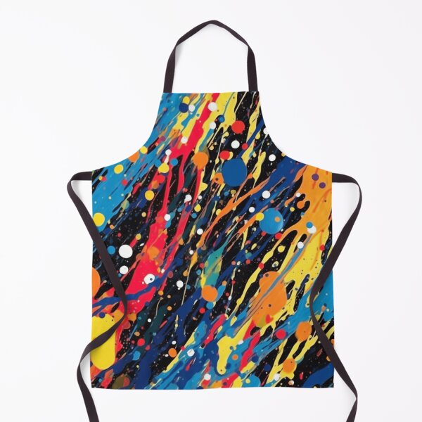 Item preview, "Dancing with Colors: Experience the Electrifying Style of Jackson Pollock in a Kaleidoscopic Explosion of Vibrant Hues." designed and sold by SBD-Shop.