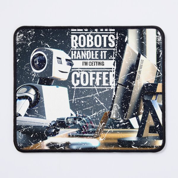 Item preview, Let the robots handle it - I'm getting coffee designed and sold by PanfurWare-LLC.