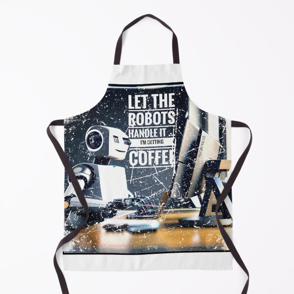 Item preview, Let the robots handle it - I'm getting coffee designed and sold by PanfurWare-LLC.