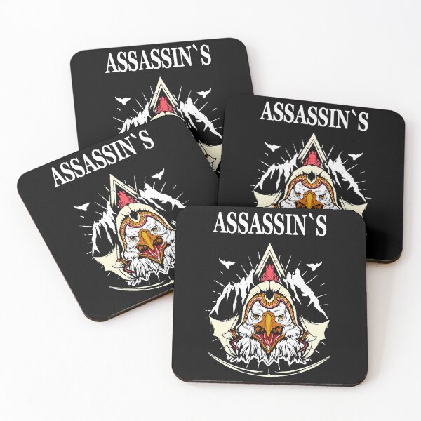 Item preview, Assassins Live An Idyllic Open World Assassins Logo Vintage designed and sold by LolaDesignCreat.