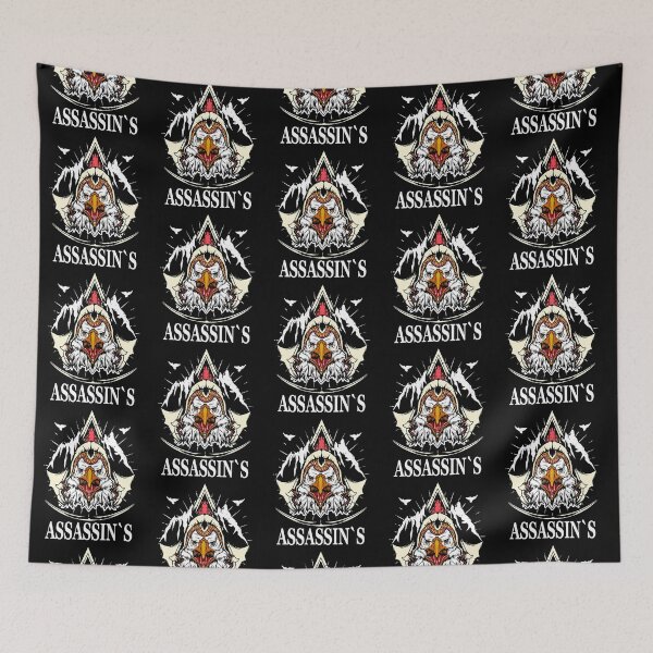 Item preview, Assassins Live An Idyllic Open World Assassins Logo Vintage designed and sold by LolaDesignCreat.