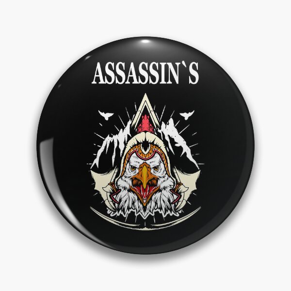 Item preview, Assassins Live An Idyllic Open World Assassins Logo Vintage designed and sold by LolaDesignCreat.