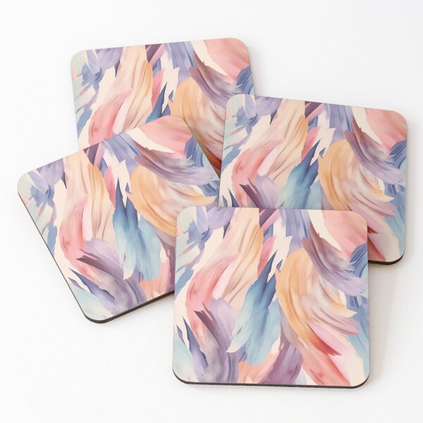 Item preview,  "Strokes of Enchantment: Design a Hypnotic Pastel Watercolor Pattern on Your Garments" designed and sold by SBD-Shop.