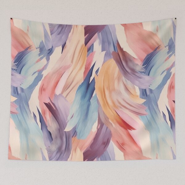 Item preview,  "Strokes of Enchantment: Design a Hypnotic Pastel Watercolor Pattern on Your Garments" designed and sold by SBD-Shop.