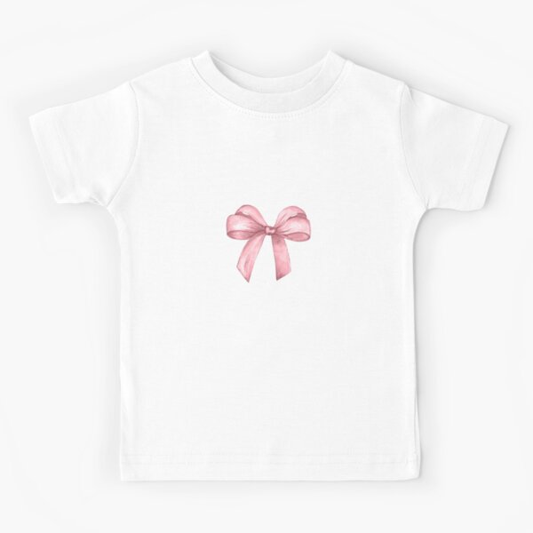 Bow Pink Baby Tee Ribbon Coquette Style Cottage Core Tshirt Y2k Style Baby  Tee -  Sweden