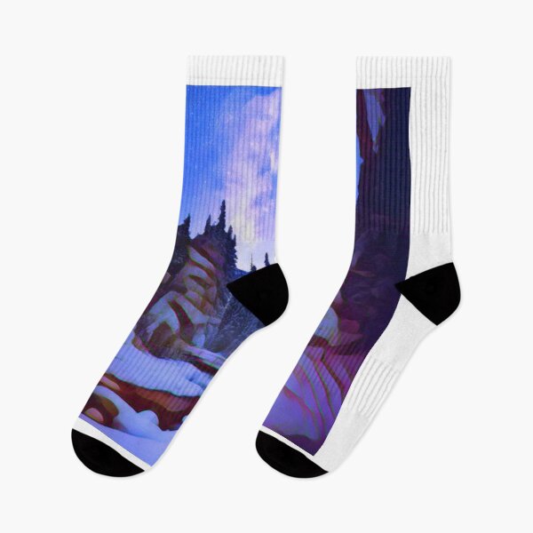 Item preview, Winter Forest With Night Sky designed and sold by MYSLc.