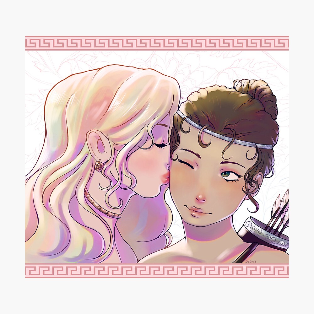 aphrodite + artemis Photographic Print for Sale by vdoes | Redbubble