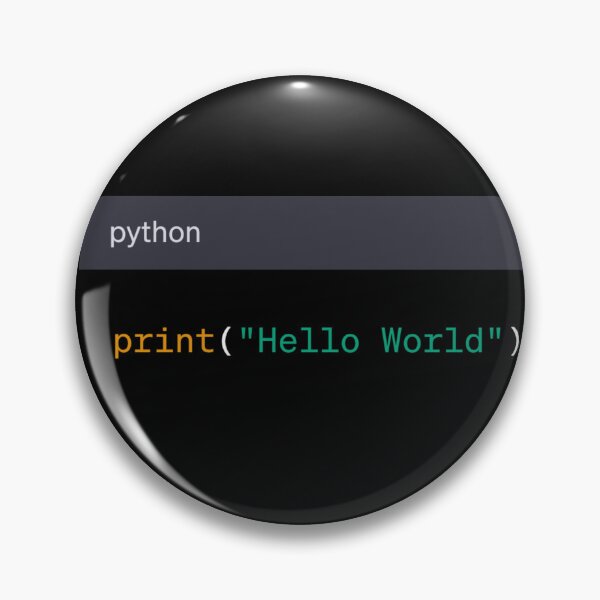 Item preview, Hello World in Python designed and sold by AureStyle.