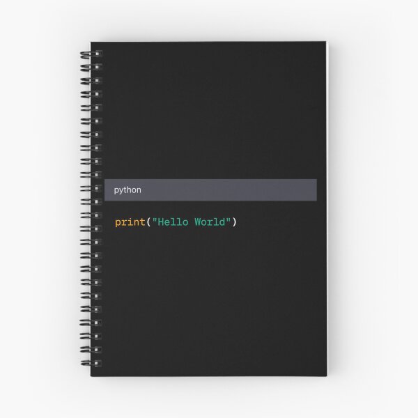 Item preview, Hello World in Python designed and sold by AureStyle.