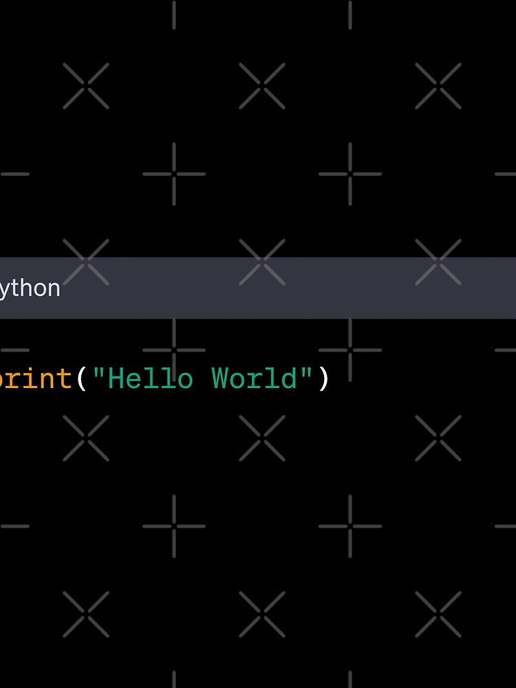 Thumbnail 3 of 3, Scarf, Hello World in Python designed and sold by AureStyle.