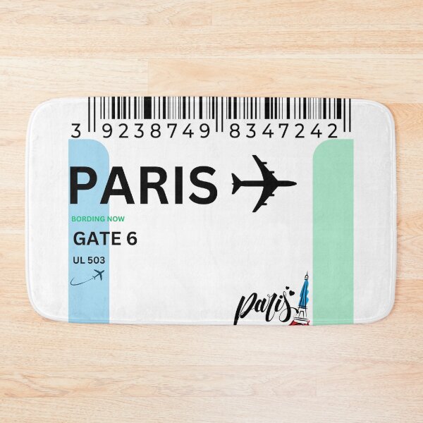 Item preview, Paris Boarding Pass designed and sold by irosh madushan.