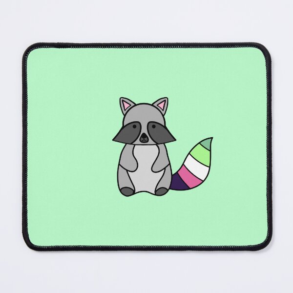 Item preview, Alternative Alexigender flag raccoon designed and sold by bookwoof.