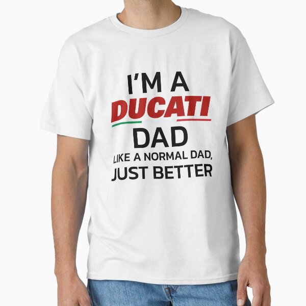 Item preview, Father's Day Ducati Dad Tee designed and sold by tushalb.