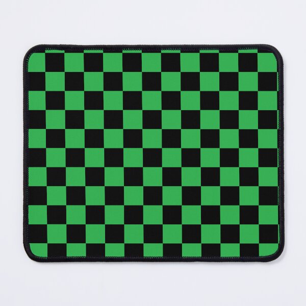 Item preview, Green and Black Checkers designed and sold by ColorZoo.