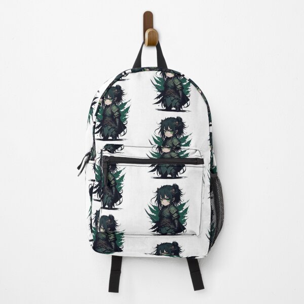 Item preview, green samurai girl designed and sold by BaliamShop.