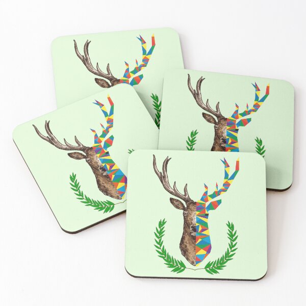 Item preview, Geometric Deer designed and sold by MorningTeeNmore.