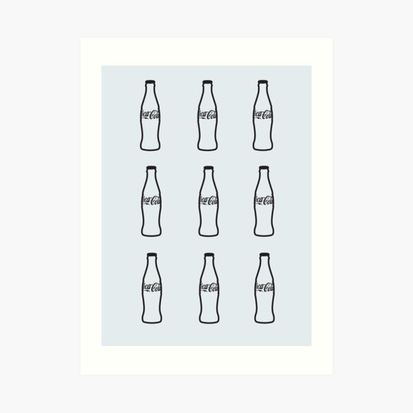 Coca Cola Bottle Art Print