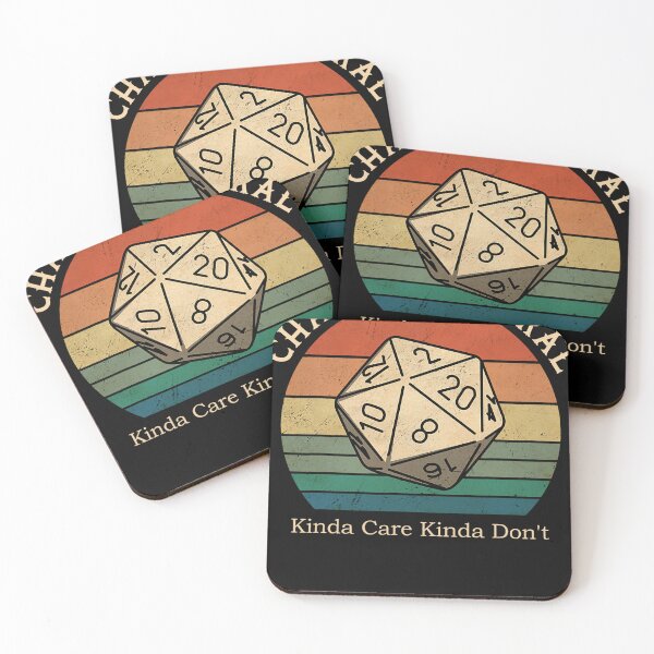 Item preview, Chaotic Neutral Kinda Care Kinda Don't Vintage designed and sold by slavinskizeno.