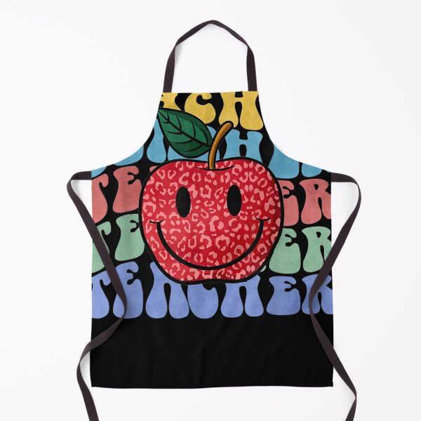 Item preview, Retro Teacher Apple Leopard Groovy Back To School Teachers designed and sold by lizehtalnosh.