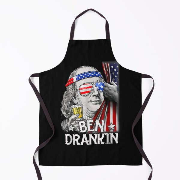 Item preview, Ben Drankin Benjamin Franklin 4th Of July Funny Drinking designed and sold by slavinskizeno.