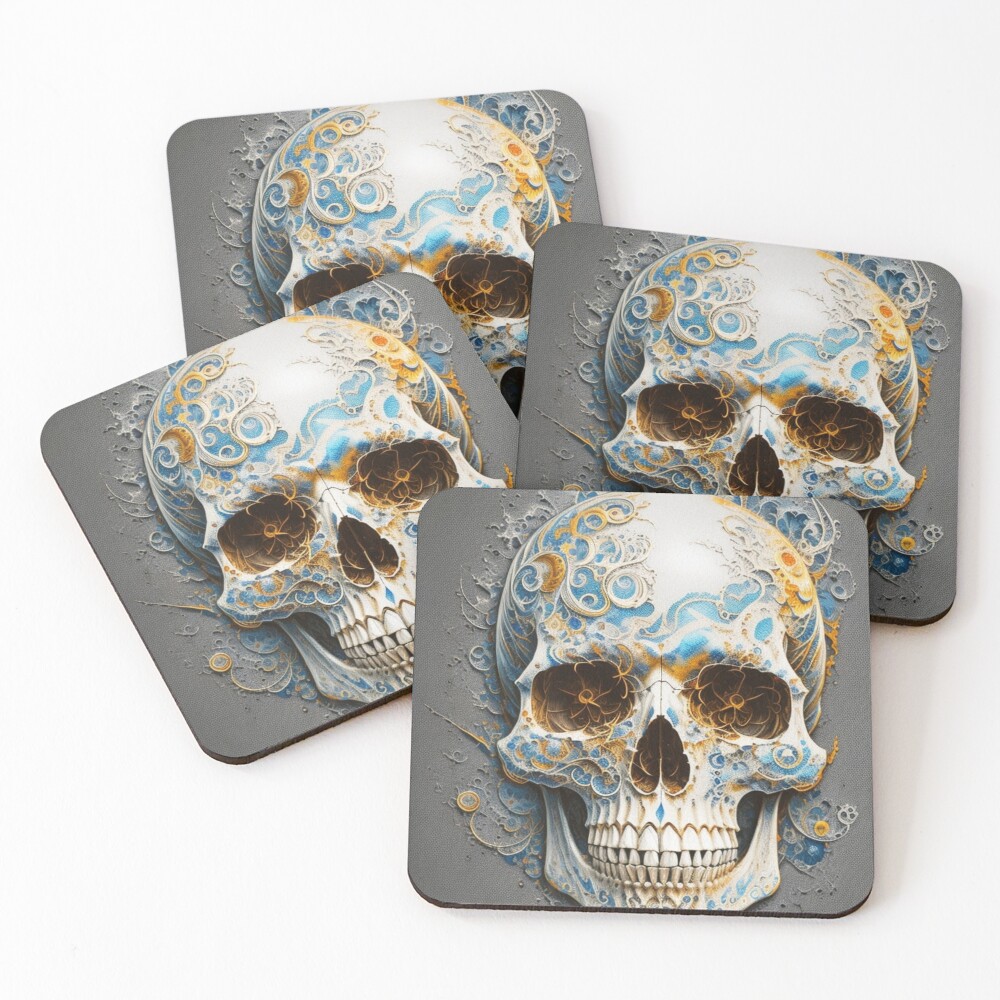 Item preview, Coasters (Set of 4) designed and sold by PandaFrogArt.