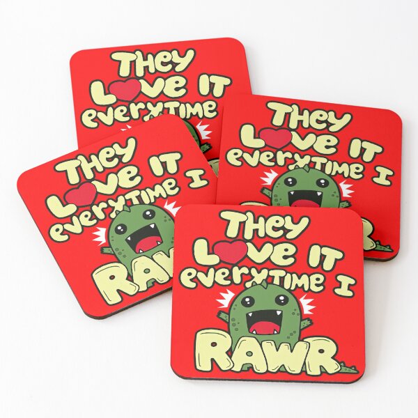 Item preview, Kawaii They love it everytime I roar designed and sold by tashiamarion.