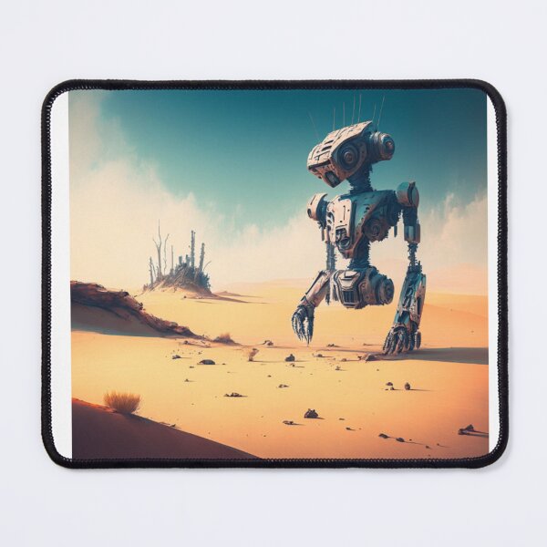 Item preview, The Lonely Robot Print designed and sold by SkipTon121.