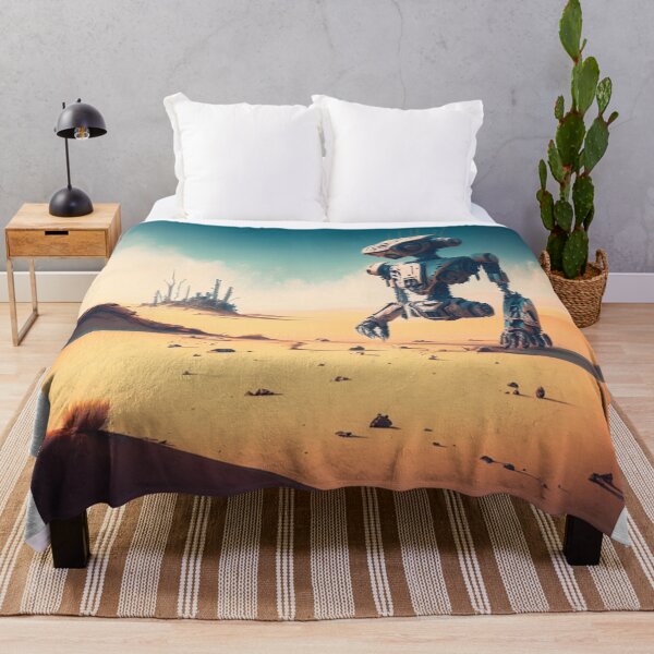 Item preview, The Lonely Robot Print designed and sold by SkipTon121.