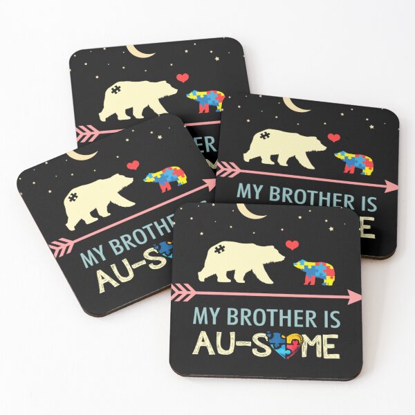 Item preview, Autism Awareness - My Brother is AU-SOME designed and sold by monjumjonghij.
