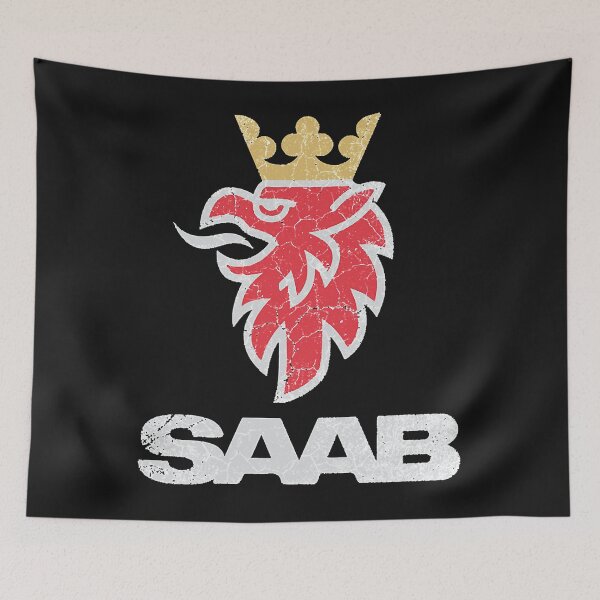 Item preview, Saab vintage grunge logo  designed and sold by JessicaBarelajk.