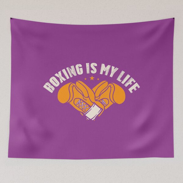 Item preview, Boxing Is My Life Fight Ring Punch Gloves Match Sport Boxer 		 designed and sold by brsjsyyu99.