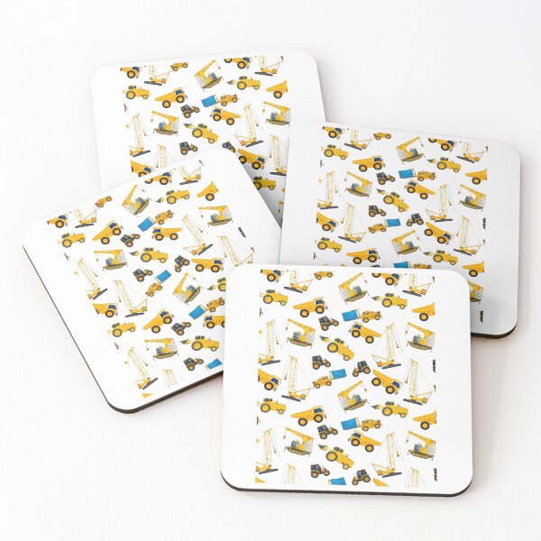 Item preview, Heavy machinery watercolor pattern Graphic designed and sold by ItsartDesign68.