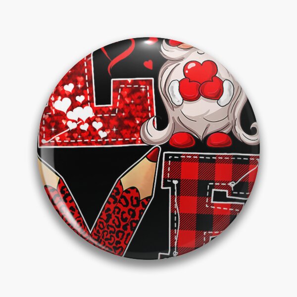 Artikelvorschau, LOVE Heart Principal Cute Gnome Valentinstag entworfen und verkauft von David Munyinyi.