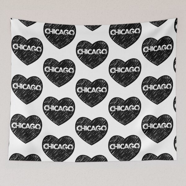 Item preview, I Love Chicago - I Heart CHI TOWN (Urban) designed and sold by ItsartDesign68.