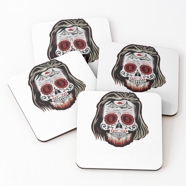 Item preview, George Kittle sugar skull designed and sold by HilariousRunner.