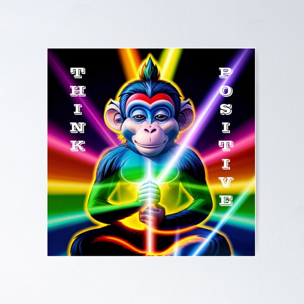 Monkey Think Posters for Sale