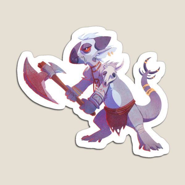 Item preview, Kobold Barbarian designed and sold by Raven Stark.