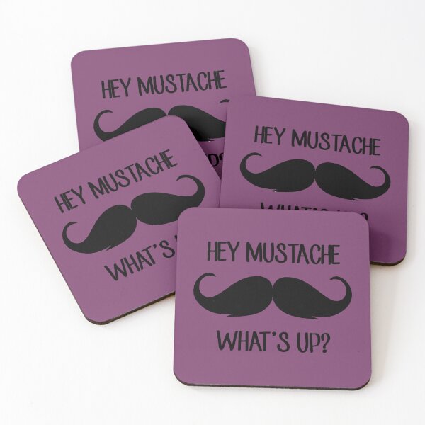 Item preview, Hey Mustache, What's Up (Q, Impractical Jokers) designed and sold by ShirlTothill.