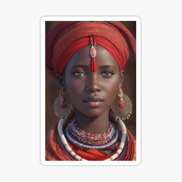 Item preview, African Maasai female 1 designed and sold by Rothnaric.