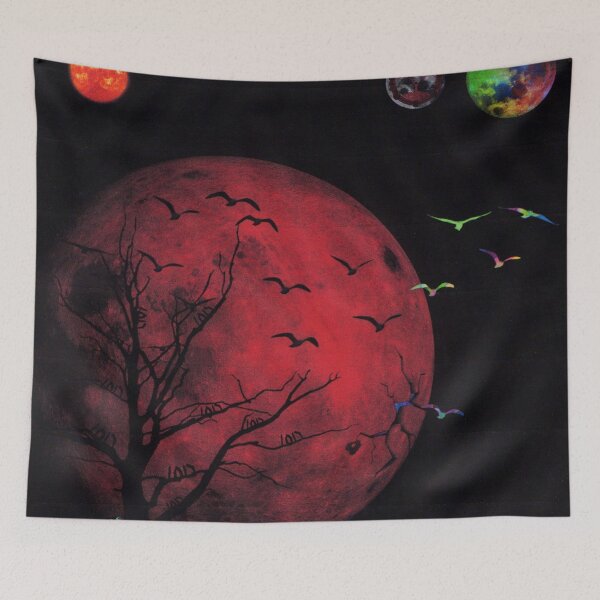 Item preview, red moon designed and sold by CrystalKerluke.
