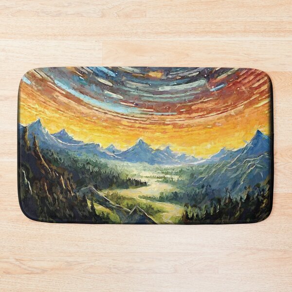 Item preview, Cosmic symphony: Mountains and stars designed and sold by Era-of-Traveler.