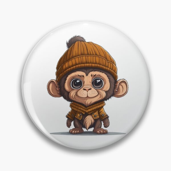 Item preview, sad monkey without shoes designed and sold by BaliamShop.