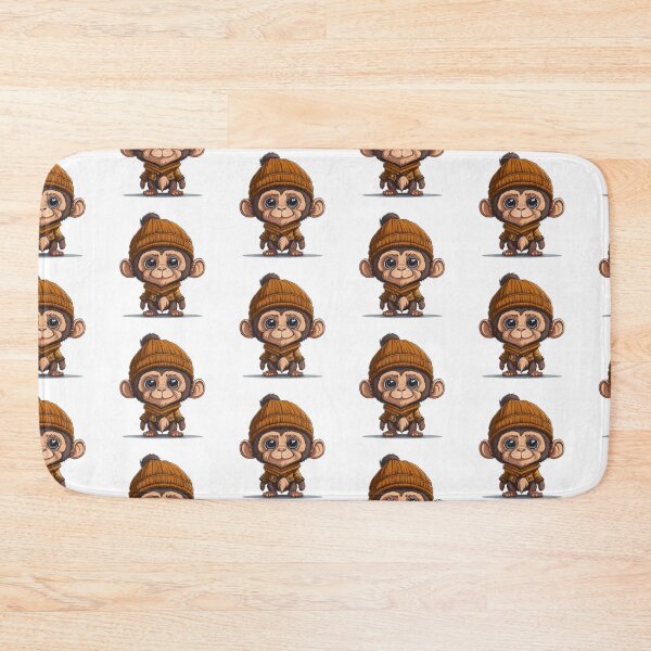 Item preview, sad monkey without shoes designed and sold by BaliamShop.