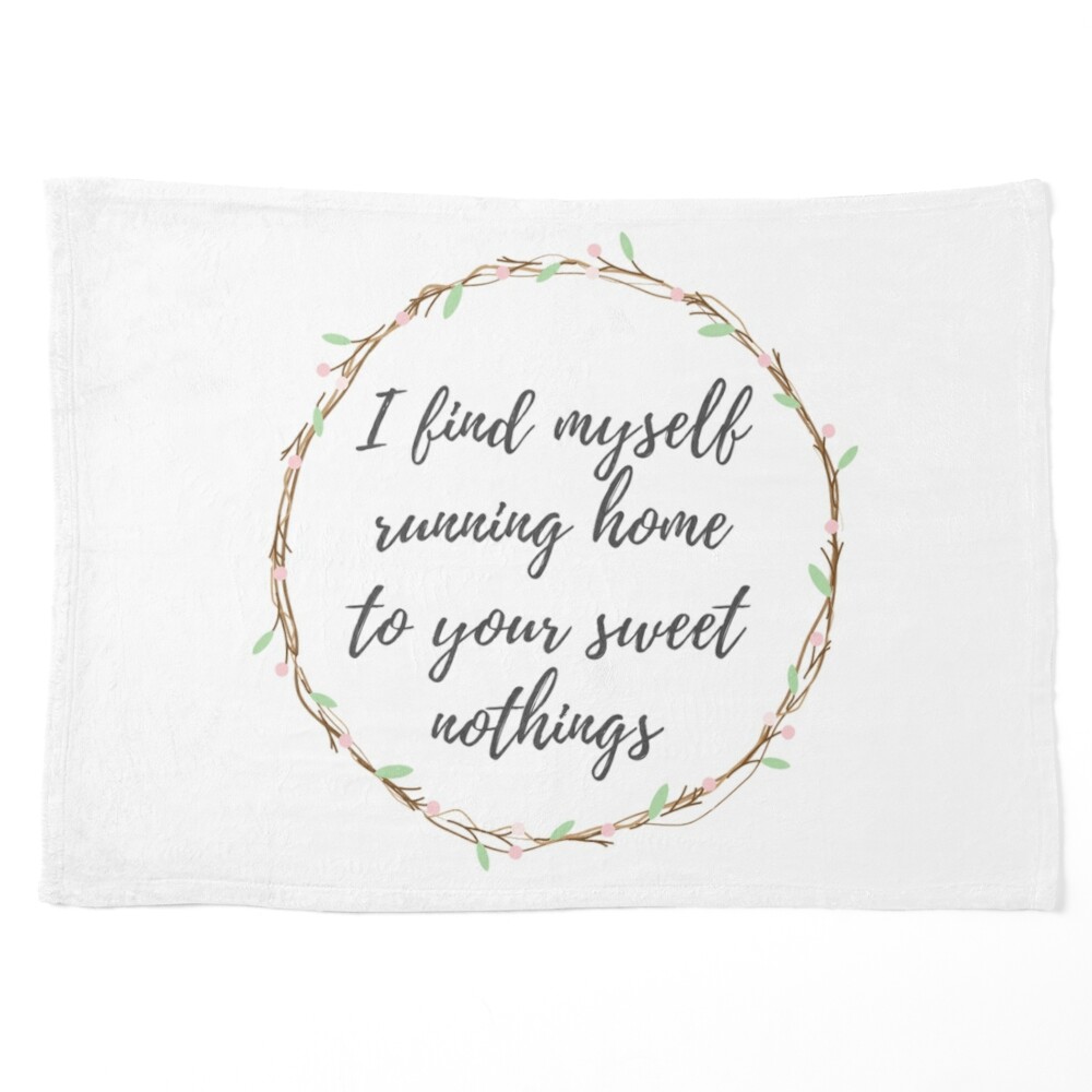 Sweet Nothing Lyrics - Taylor Swift Midnights Floral  Poster for Sale by  Simi2020