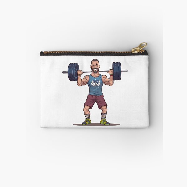Item preview, Cartoon of a weight training dad designed and sold by Dan Edwards.