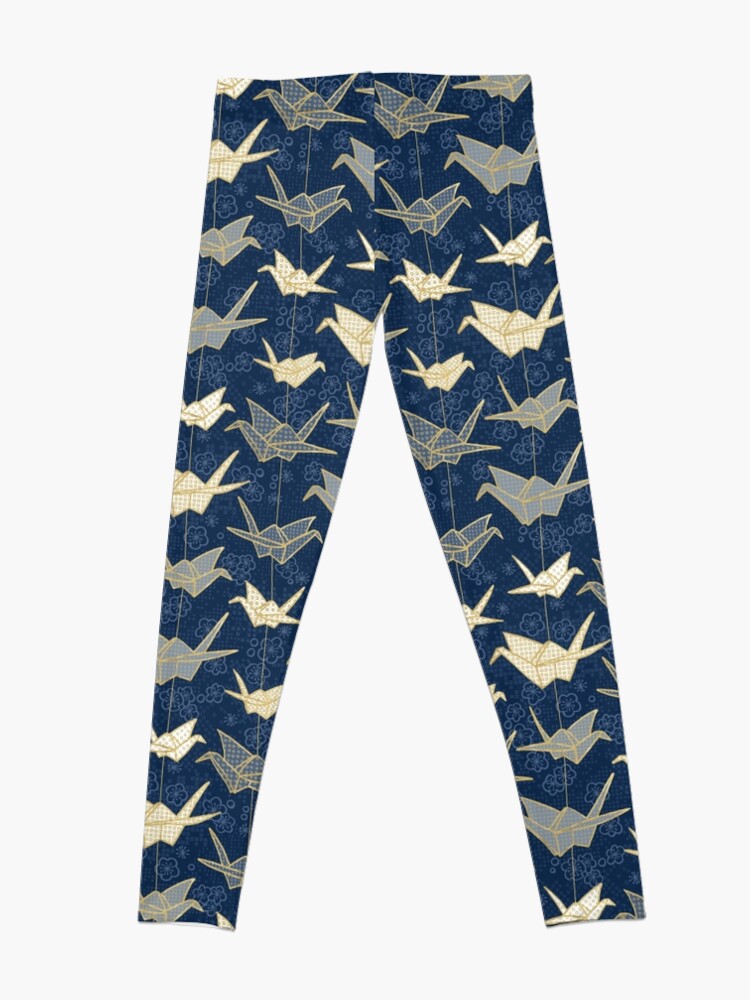 Alternate view of Sadako's Good Luck Cranes Leggings