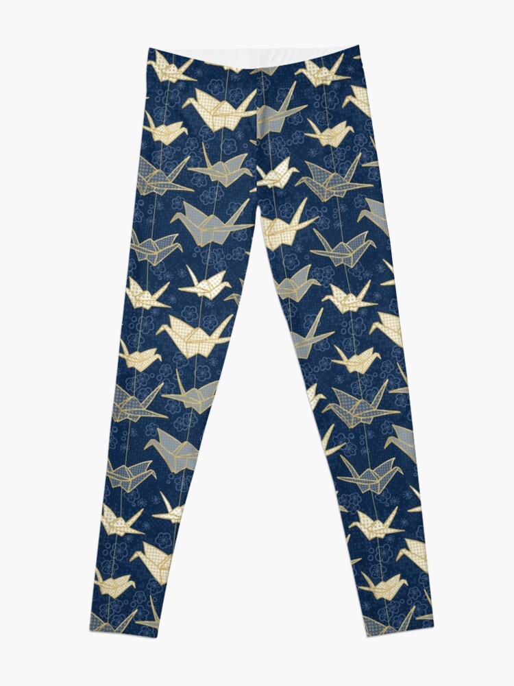 Alternate view of Sadako's Good Luck Cranes Leggings