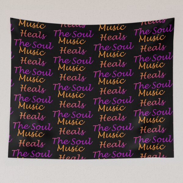 Item preview, Music Heals The Soul designed and sold by AASparksDesigns.